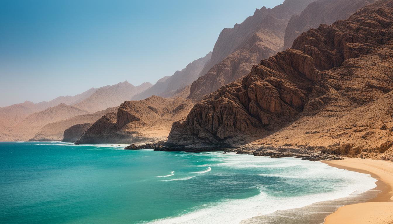 surf spots in Oman