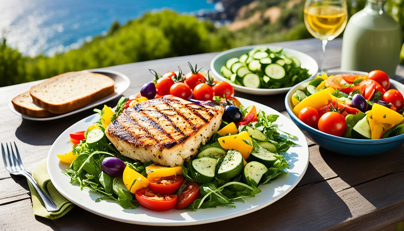 Healthy Mediterranean Meal