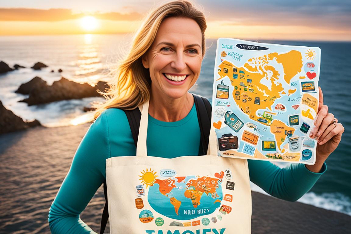 Personalized Tote Bags for Travel-Loving Moms