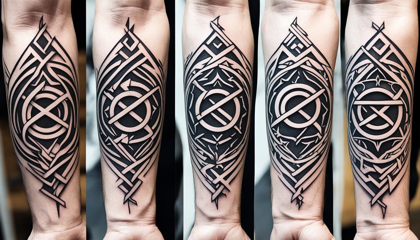 dagaz rune tattoos