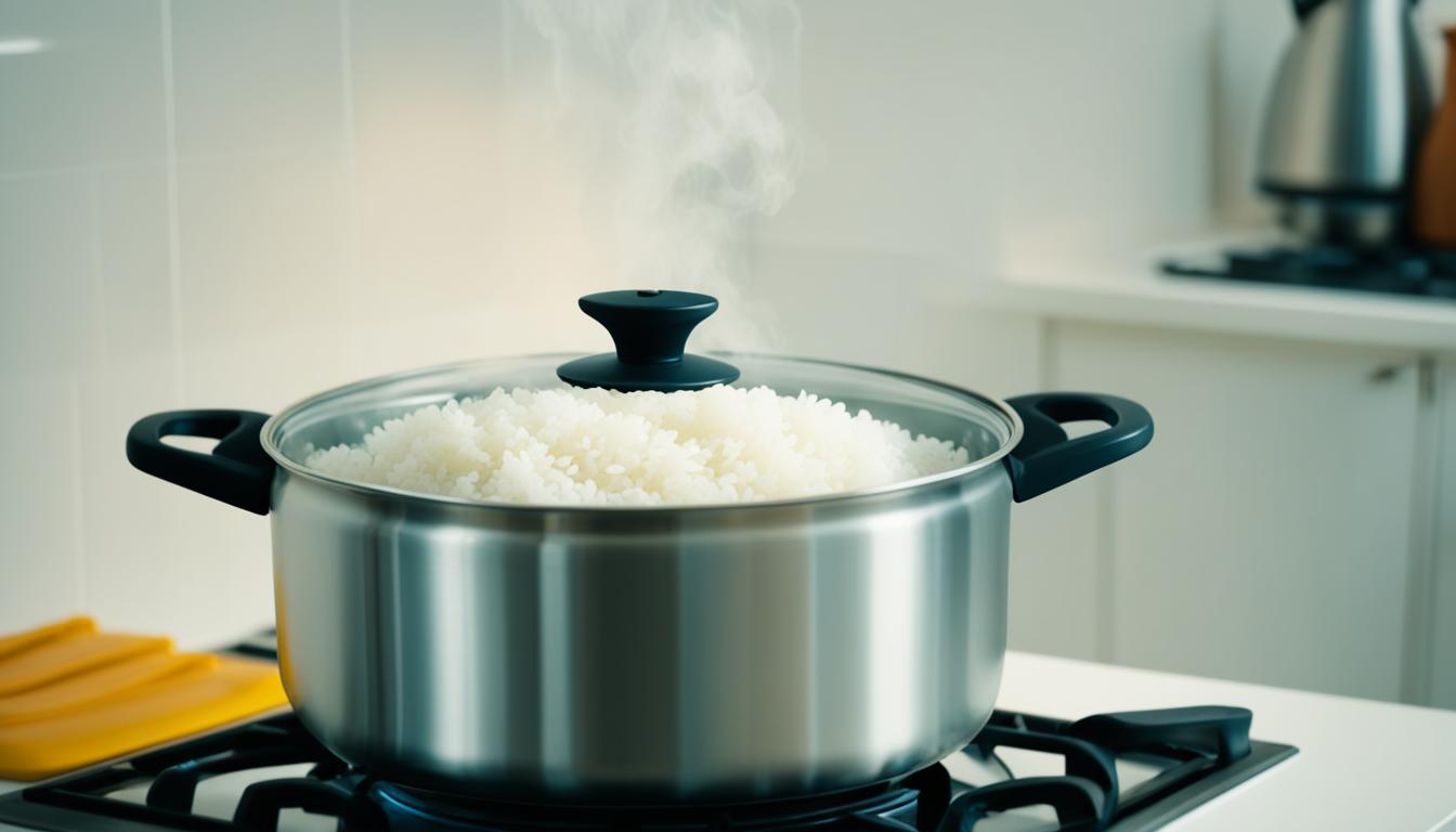 rijst warm houden