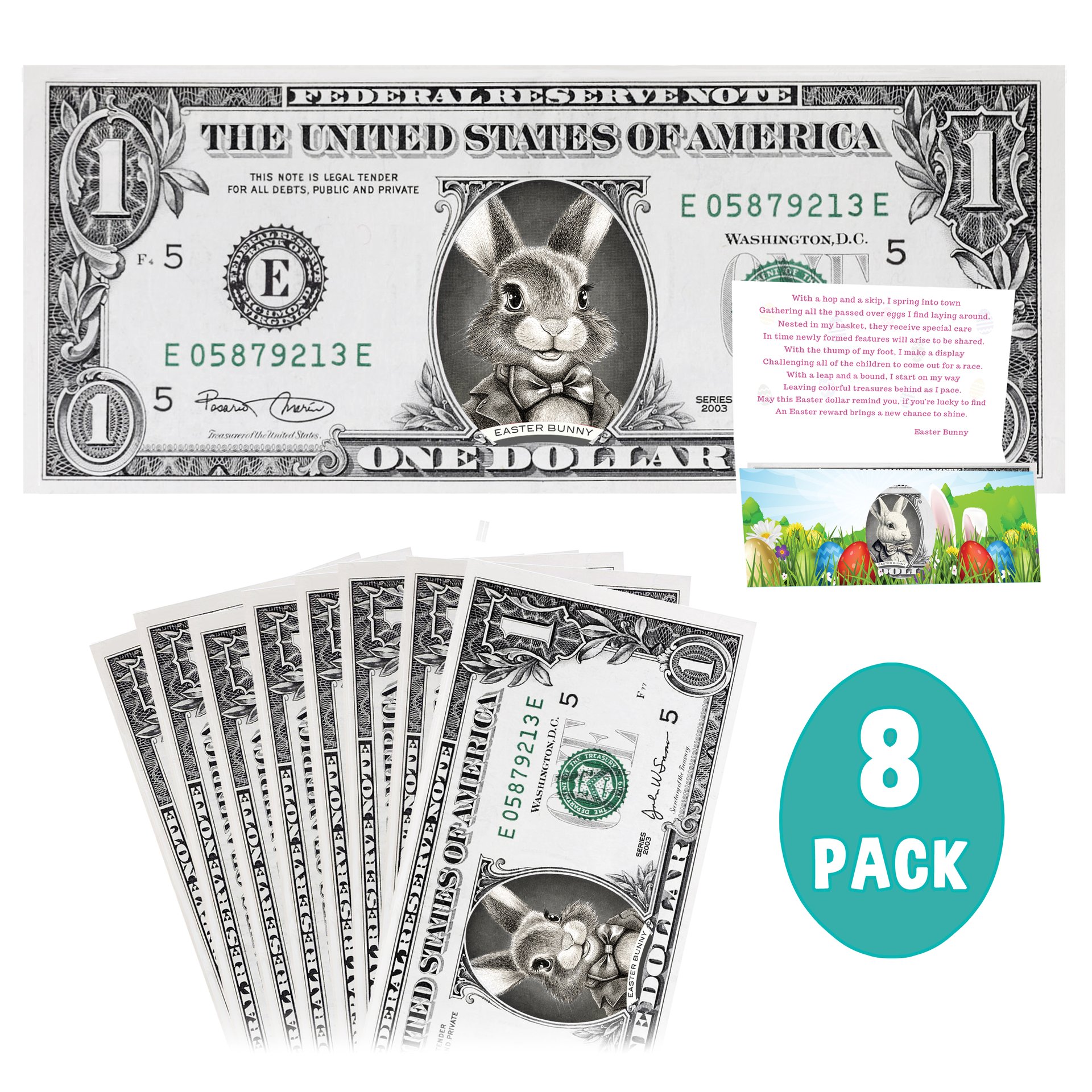 THe Official Dollar of Easter, Bunny Bucks