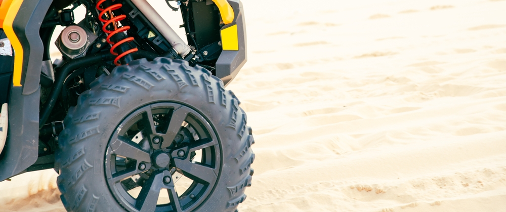 Panorama low pressure tire angled shoulder tread design quad all-terrain vehicle improved. Quad Kenner Automotive